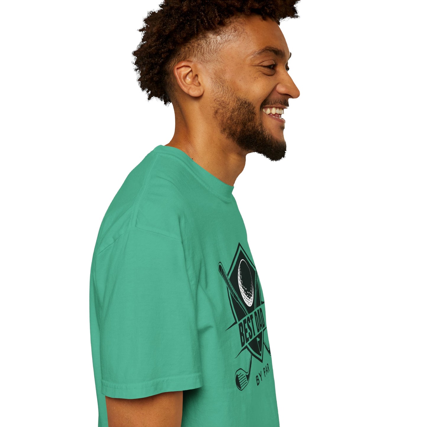 Best Dad By Par - Comfort Colors Shirt