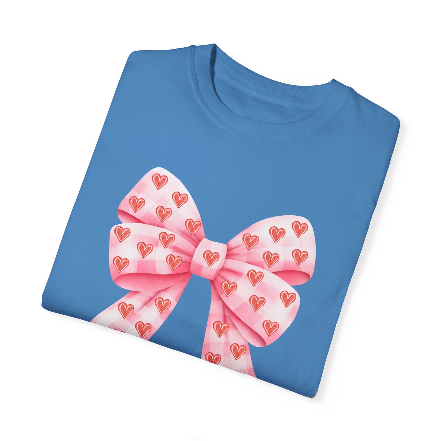 Pink Bows & Hearts - Comfort Colors Shirt