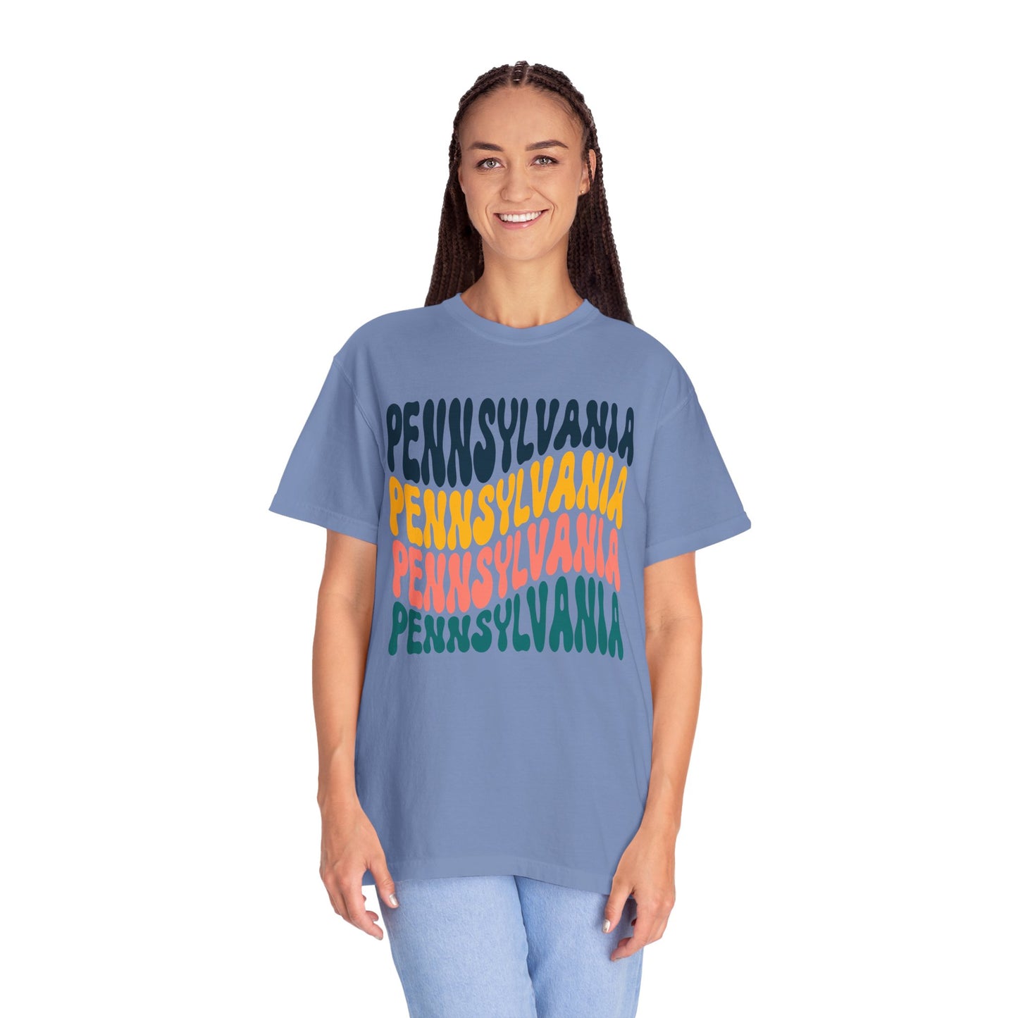 Retro Pennsylvania - Comfort Colors Shirt