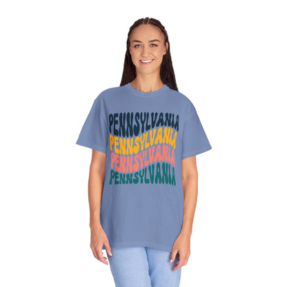 Retro Pennsylvania - Comfort Colors Shirt
