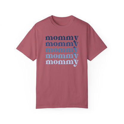 Mommy (Blue) - Comfort Colors Shirt