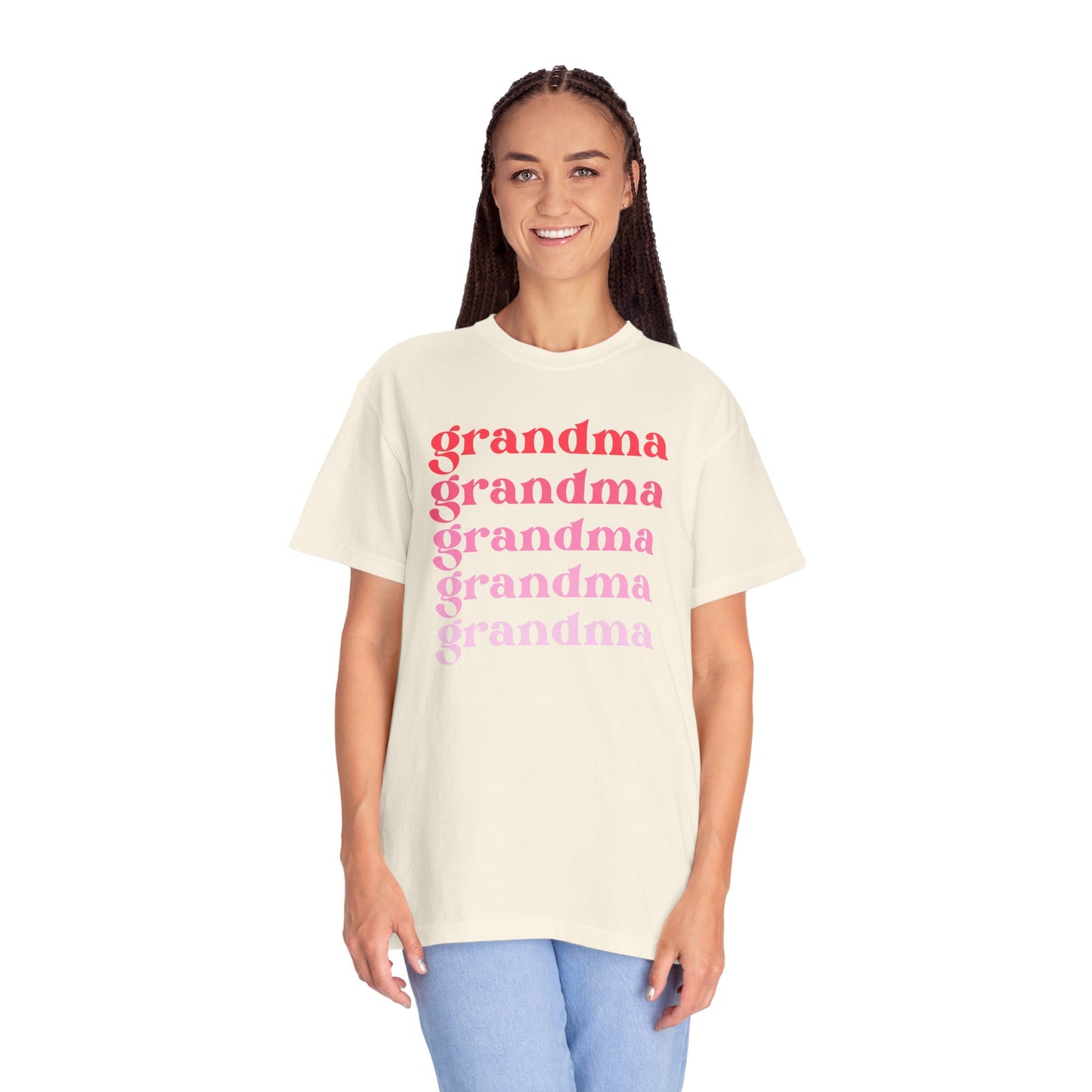 Grandma (Pink) - Comfort Colors Shirt