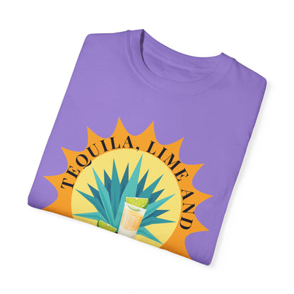 Tequila, Lime And Sunshine - Comfort Colors Shirt
