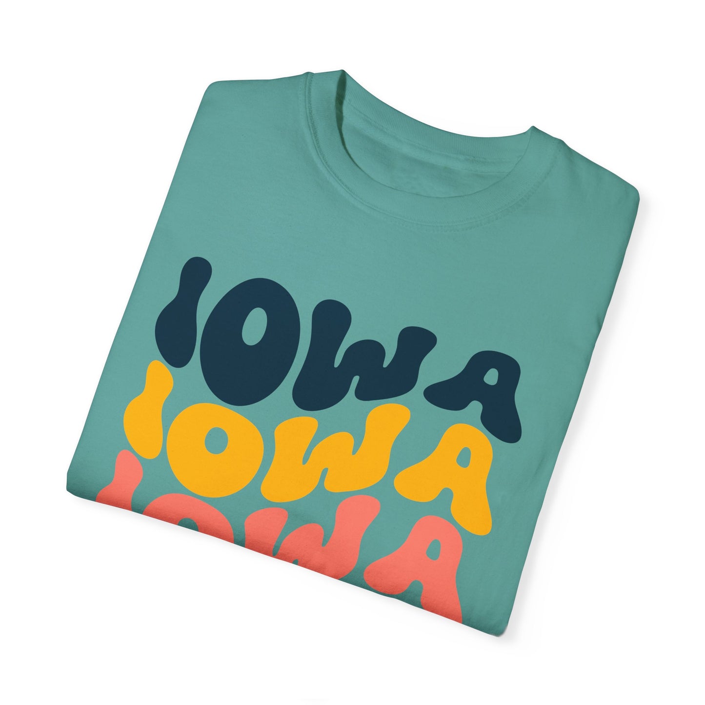 Retro Iowa - Comfort Colors Shirt