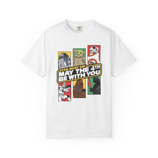 Star Wars Day Pop Art Collage - Comfort Colors Shirt