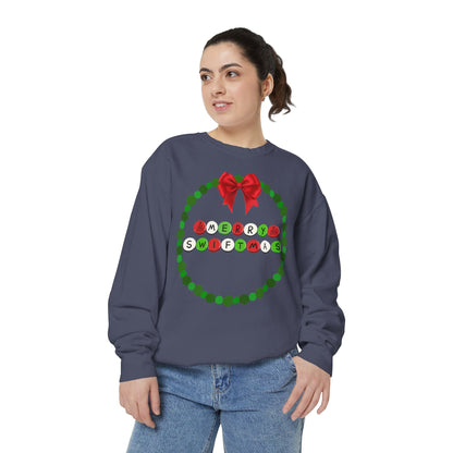 Merry Swiftmas - Comfort Colors Sweatshirt