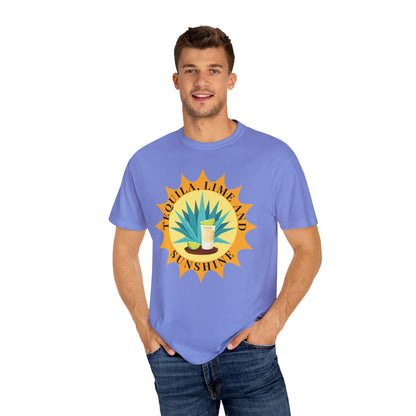 Tequila, Lime And Sunshine - Comfort Colors Shirt
