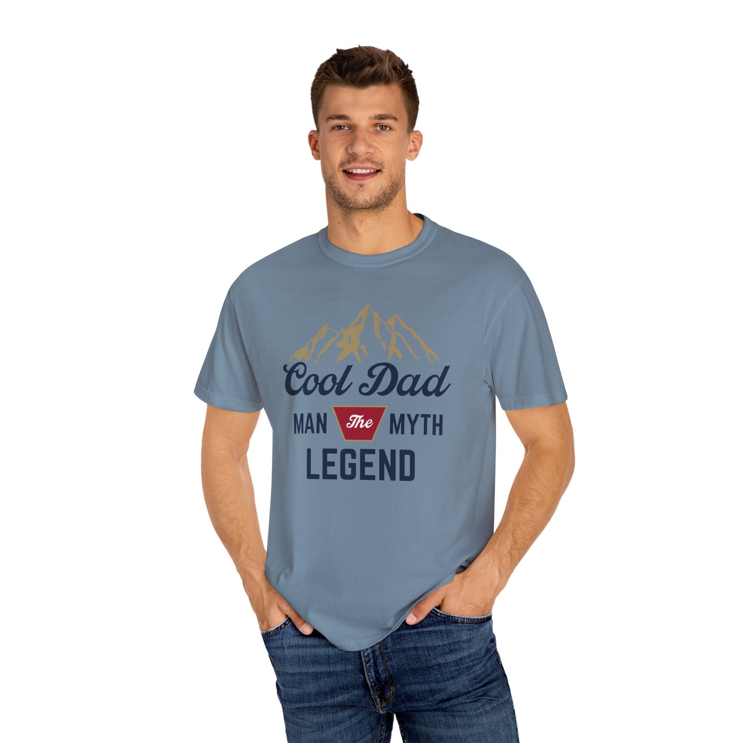 Cool Dad - The Man, The Myth, The Legend - Comfort Colors Shirt