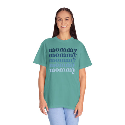 Mommy (Blue) - Comfort Colors Shirt
