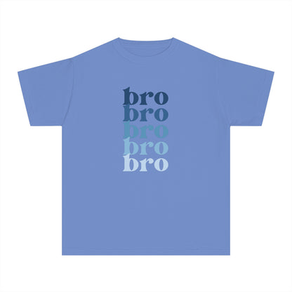 Bro - Blue - (Youth) Comfort Colors Shirt