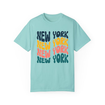Retro New York - Comfort Colors Shirt