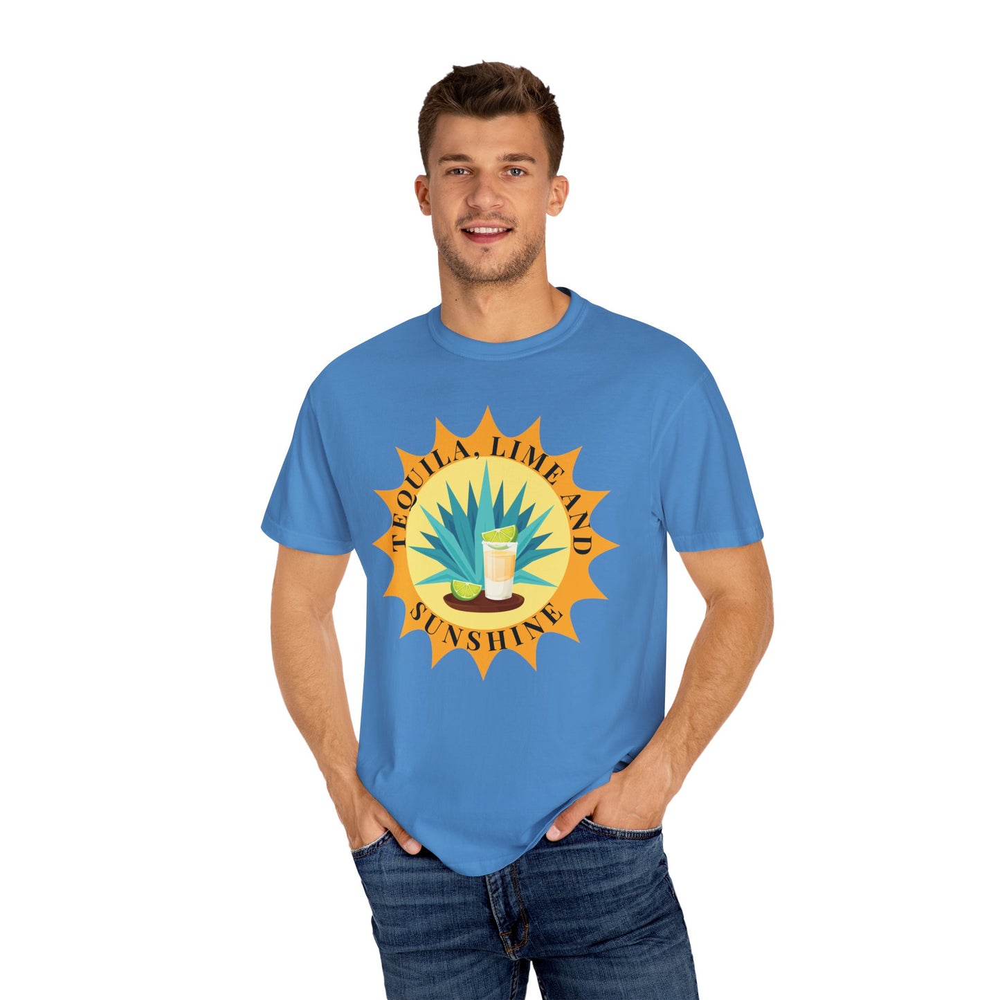 Tequila, Lime And Sunshine - Comfort Colors Shirt