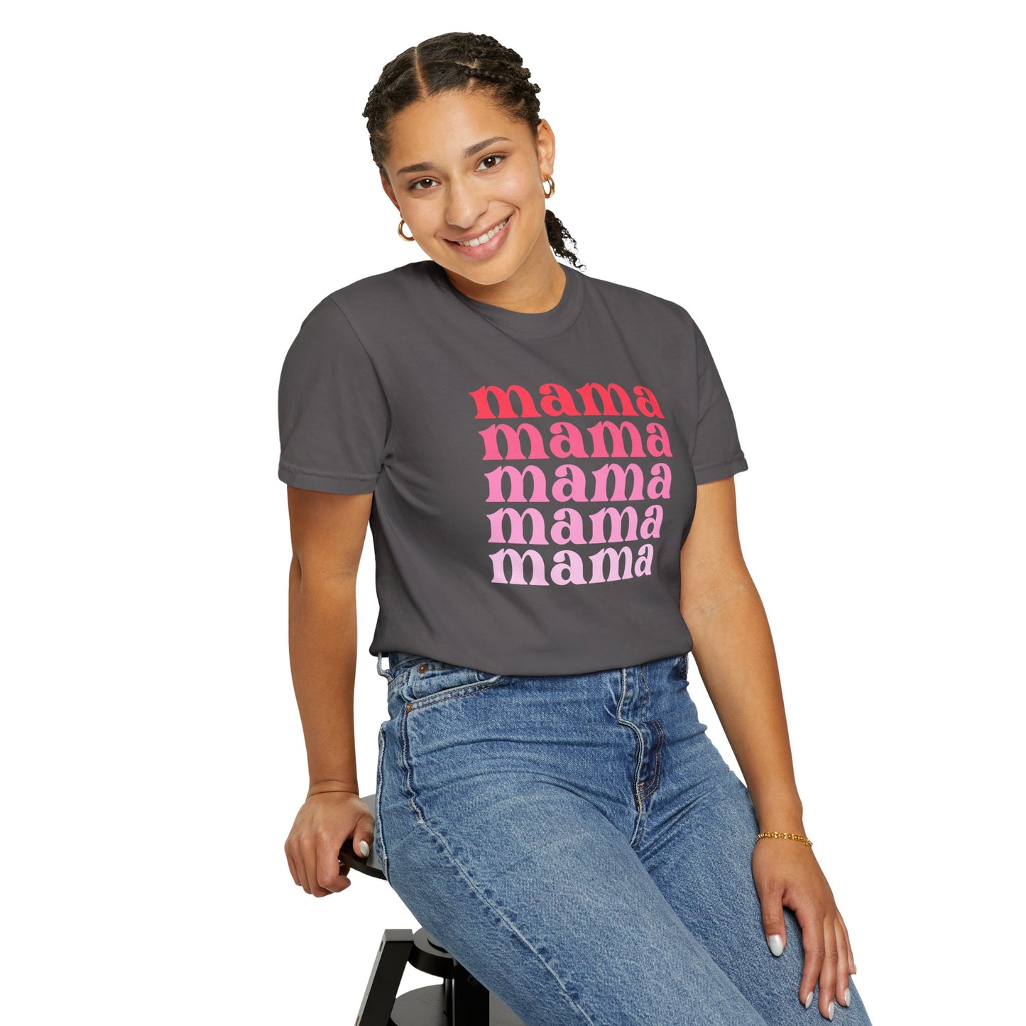 Mama (Pink) - Comfort Colors Shirt