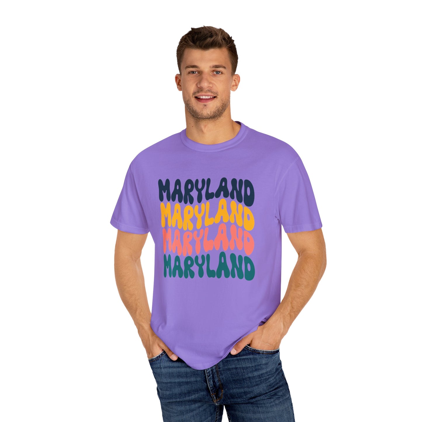 Retro Maryland - Comfort Colors Shirt