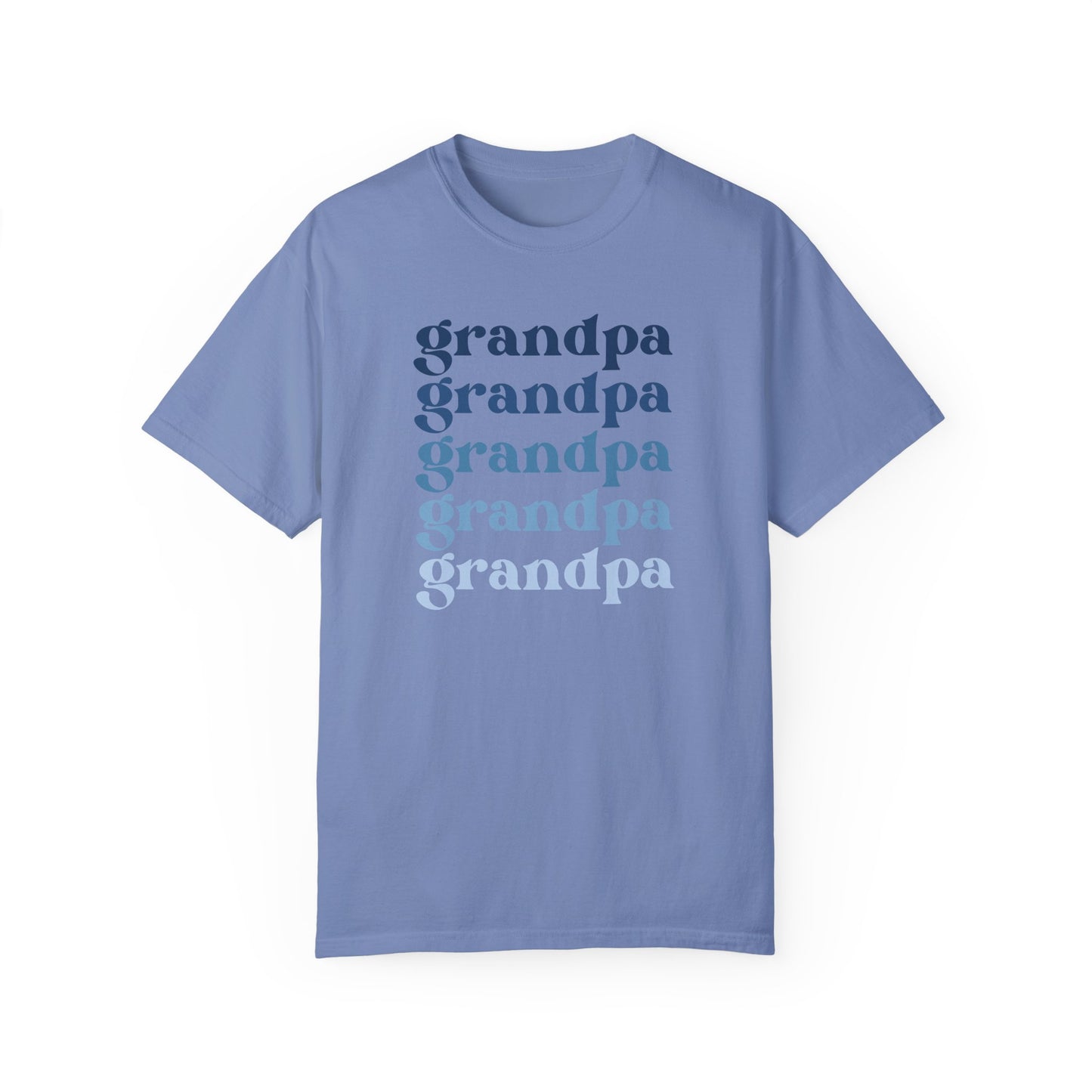 Grandpa (Blue) - Comfort Colors Shirt