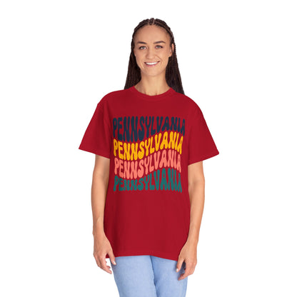 Retro Pennsylvania - Comfort Colors Shirt