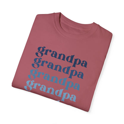 Grandpa (Blue) - Comfort Colors Shirt