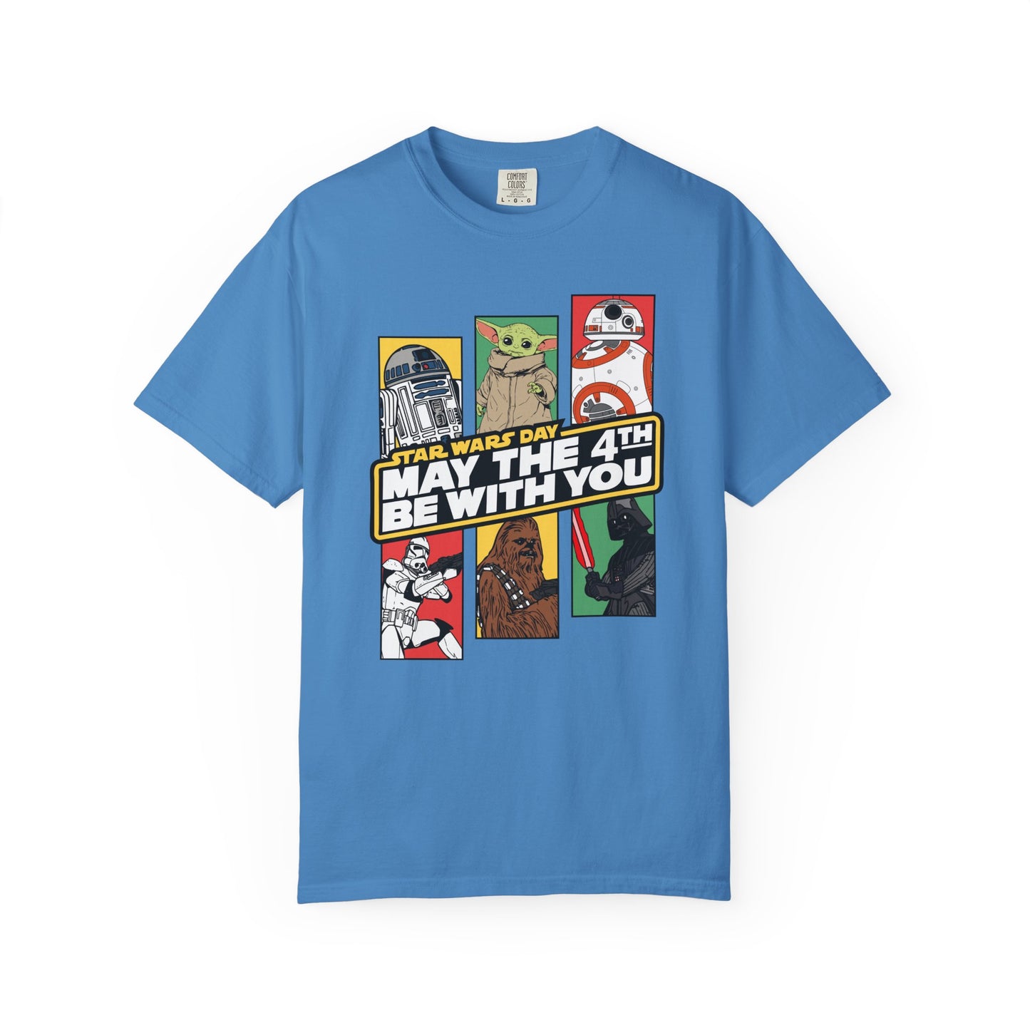 Star Wars Day Pop Art Collage - Comfort Colors Shirt