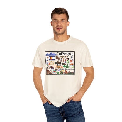 Beautiful State of Colorado - Comfort Colors Shirt