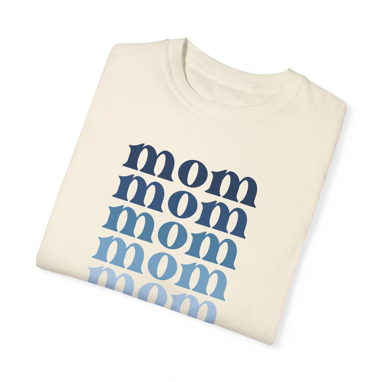 Mom (Blue) - Comfort Colors Shirt