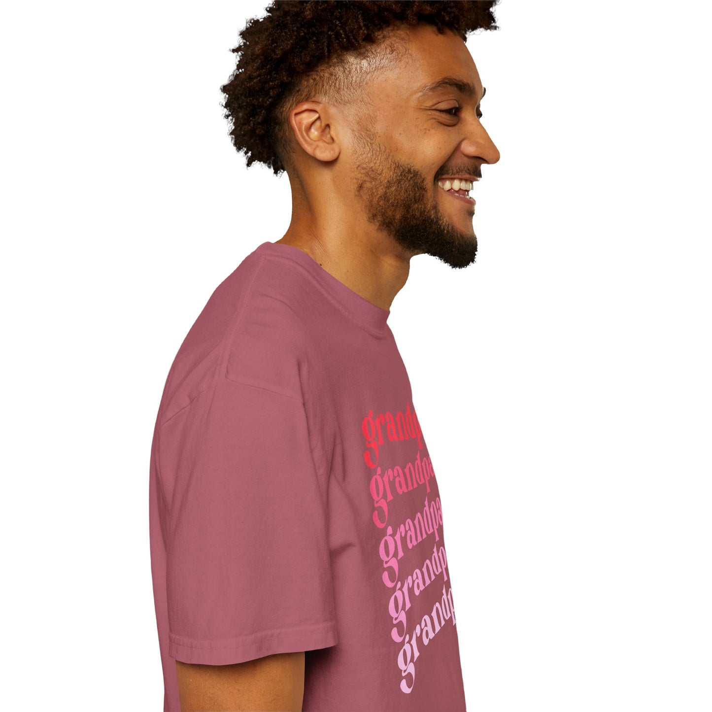 Grandpa (Pink) - Comfort Colors Shirt
