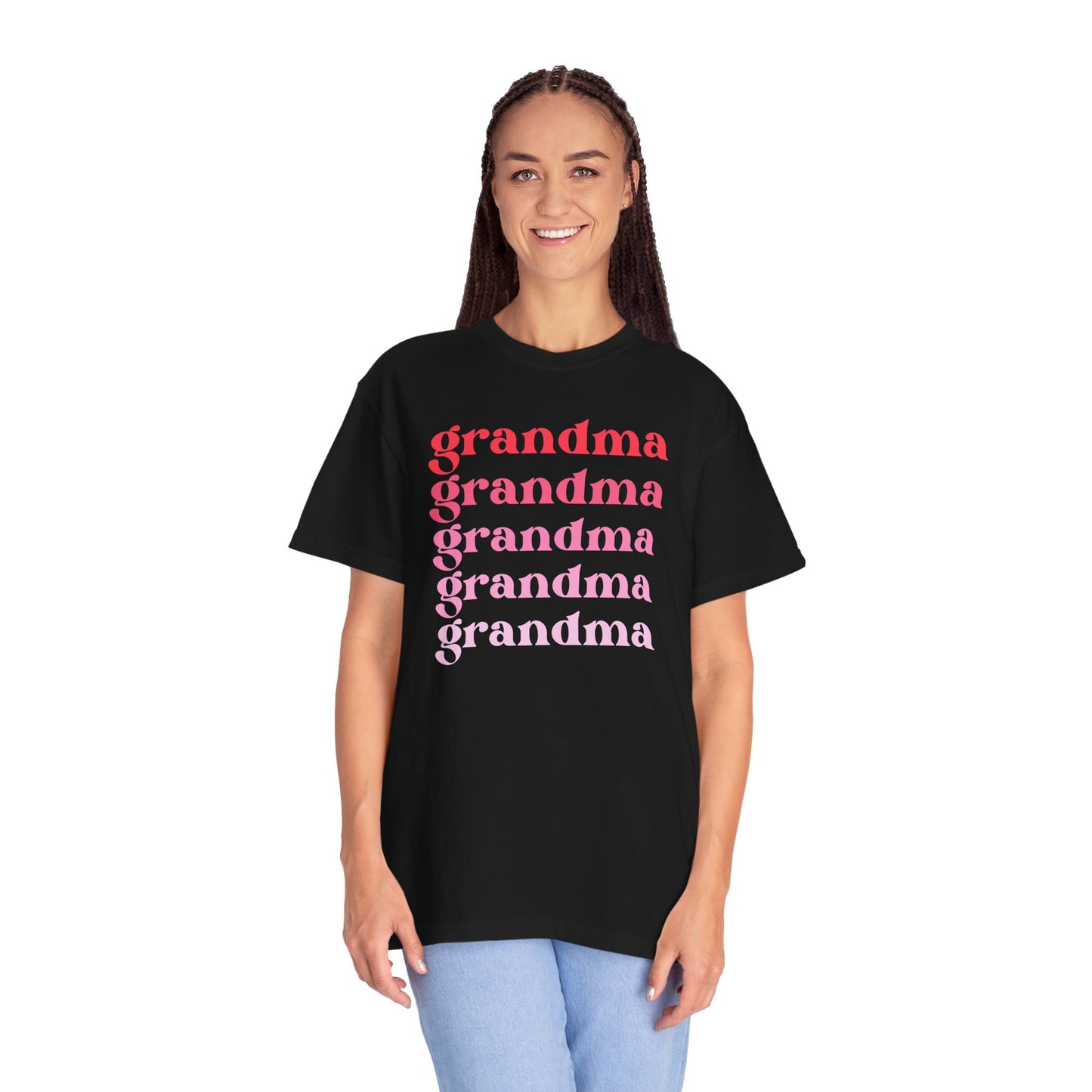 Grandma (Pink) - Comfort Colors Shirt