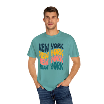 Retro New York - Comfort Colors Shirt
