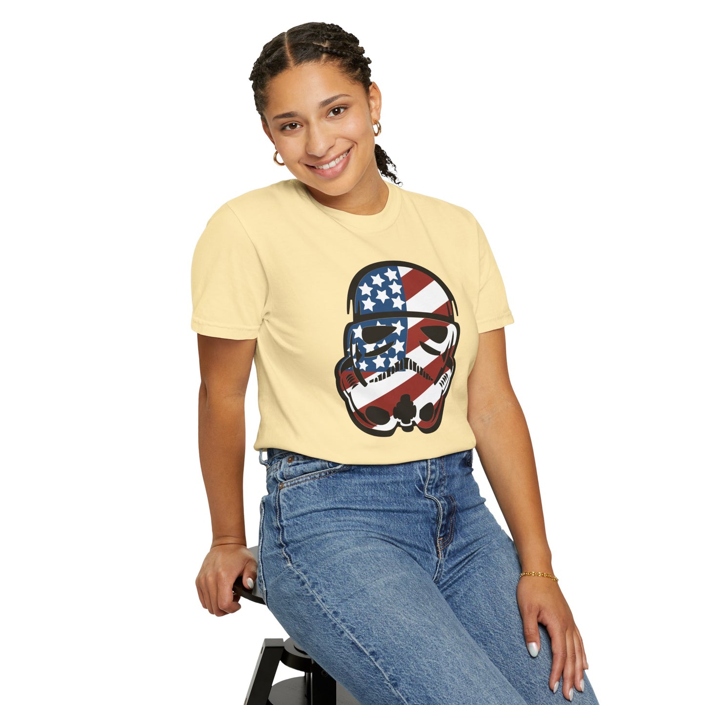 Patriotic Storm Trooper - Comfort Colors Shirt
