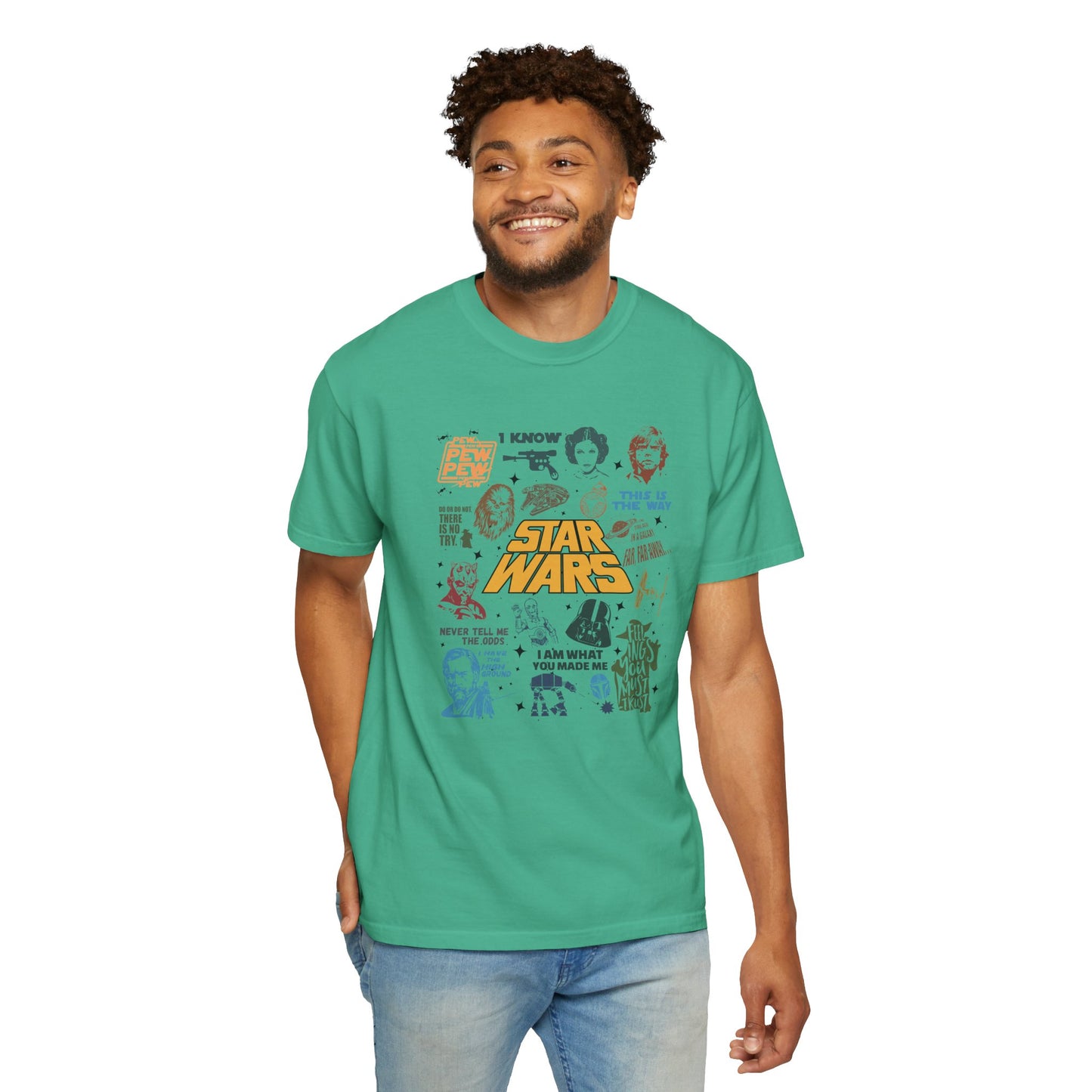 Star Wars Collage - Comfort Colors Shirt