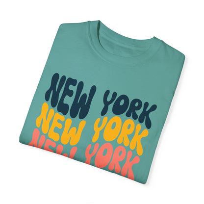 Retro New York - Comfort Colors Shirt