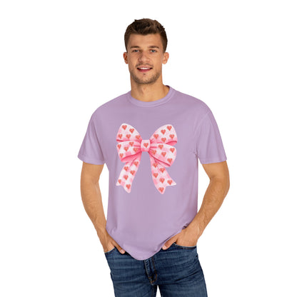 Pink Bows & Hearts - Comfort Colors Shirt