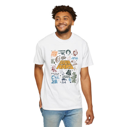 Star Wars Collage - Comfort Colors Shirt
