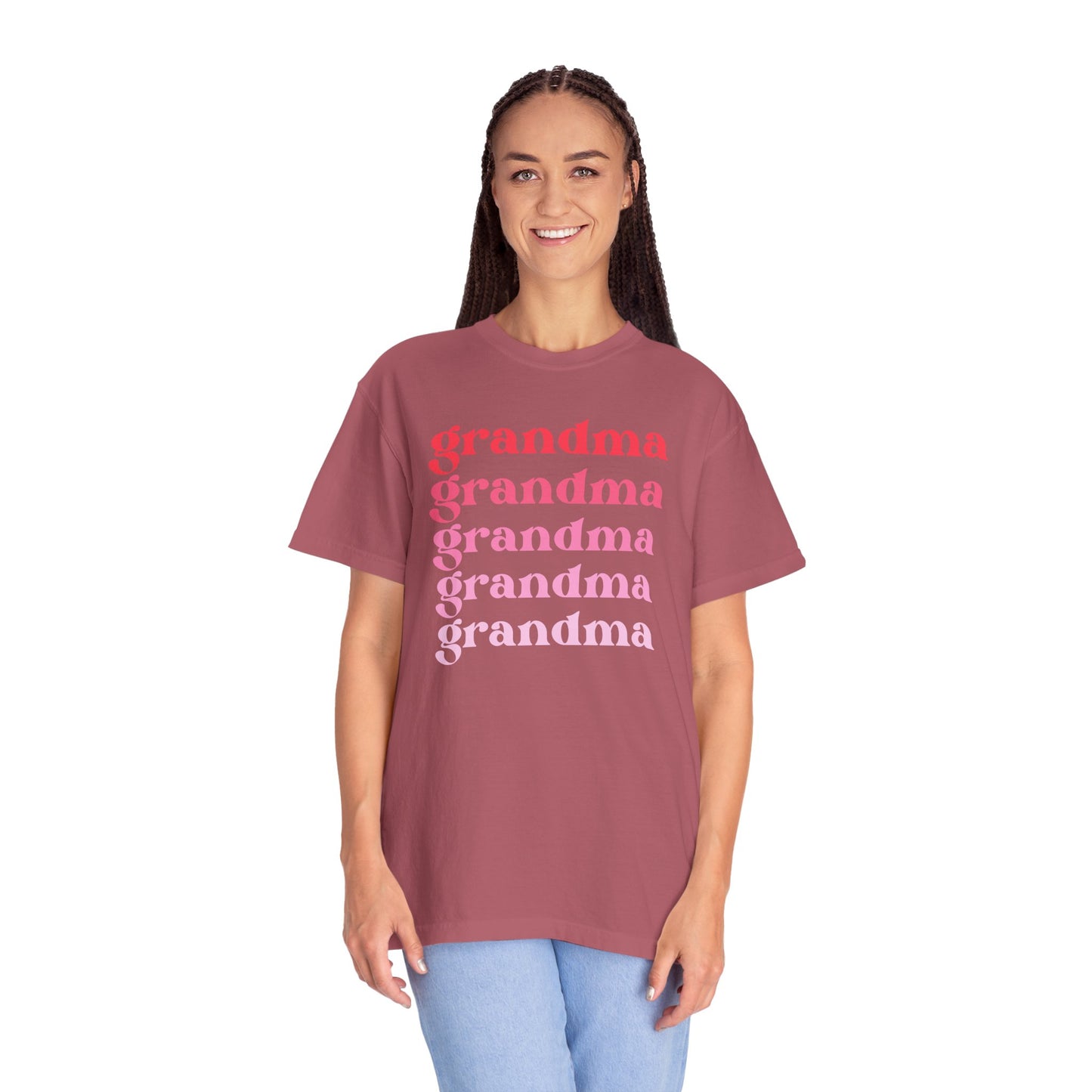 Grandma (Pink) - Comfort Colors Shirt