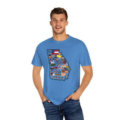 Beautiful State of Georgia - Comfort Colors Shirt
