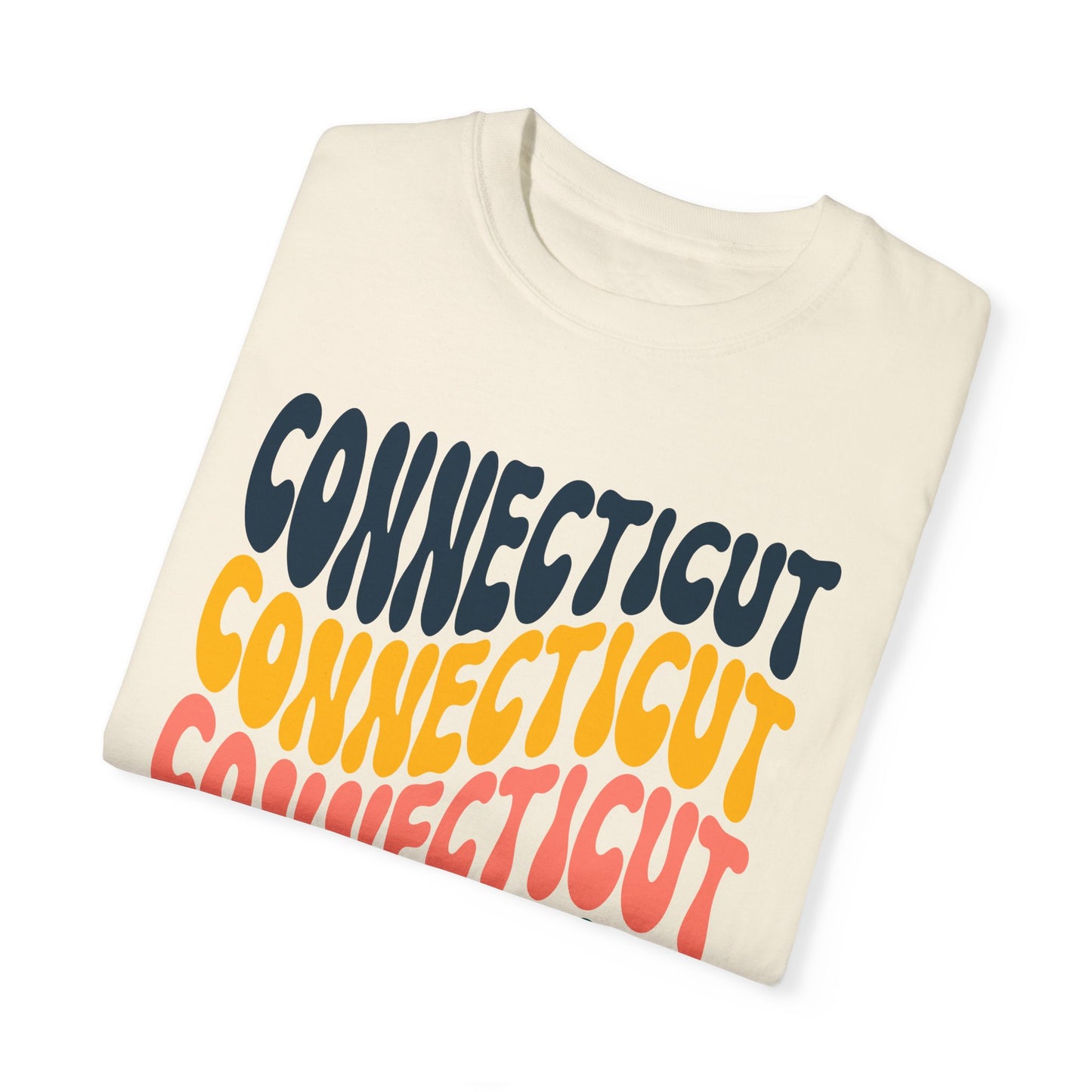 Retro Connecticut - Comfort Colors Shirt