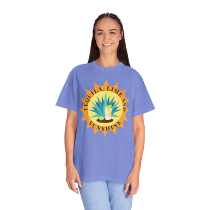 Tequila, Lime And Sunshine - Comfort Colors Shirt