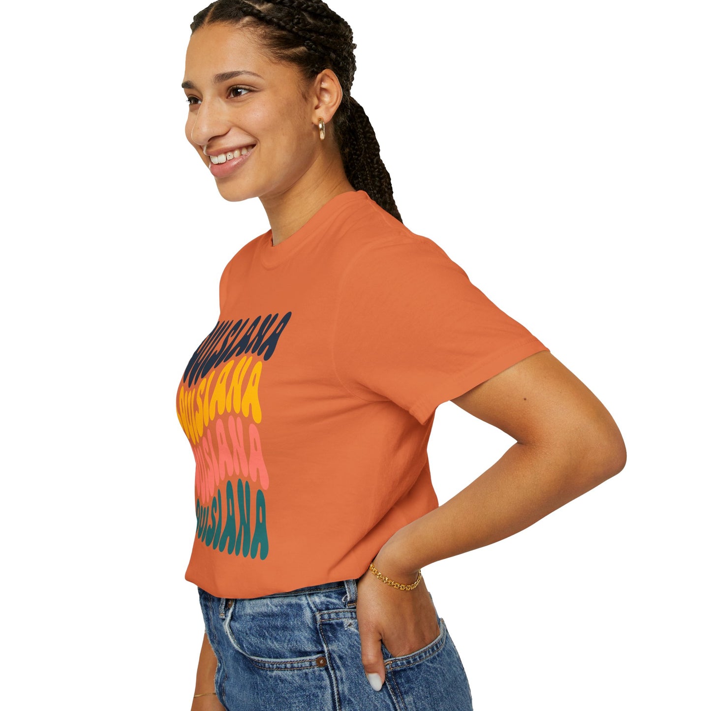 Retro Louisiana - Comfort Colors Shirt