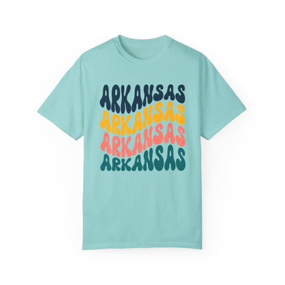 Retro Arkansas - Comfort Colors Shirt