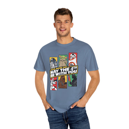 Star Wars Day Pop Art Collage - Comfort Colors Shirt