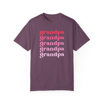 Grandpa (Pink) - Comfort Colors Shirt