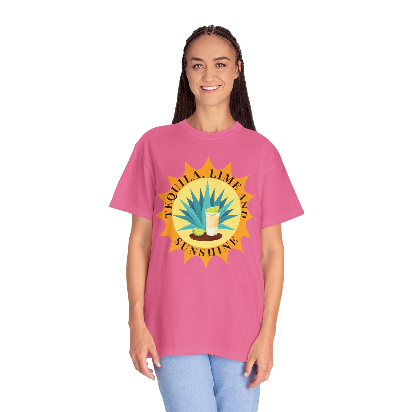 Tequila, Lime And Sunshine - Comfort Colors Shirt