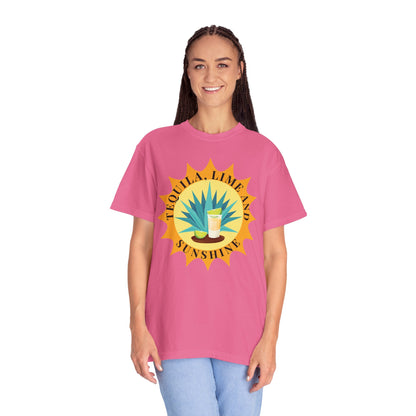 Tequila, Lime And Sunshine - Comfort Colors Shirt