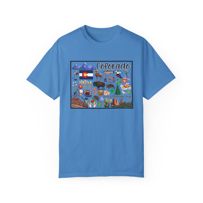 Beautiful State of Colorado - Comfort Colors Shirt