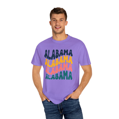 Retro Alabama - Comfort Colors Shirt