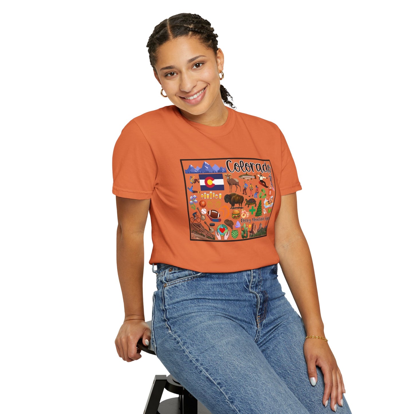 Beautiful State of Colorado - Comfort Colors Shirt