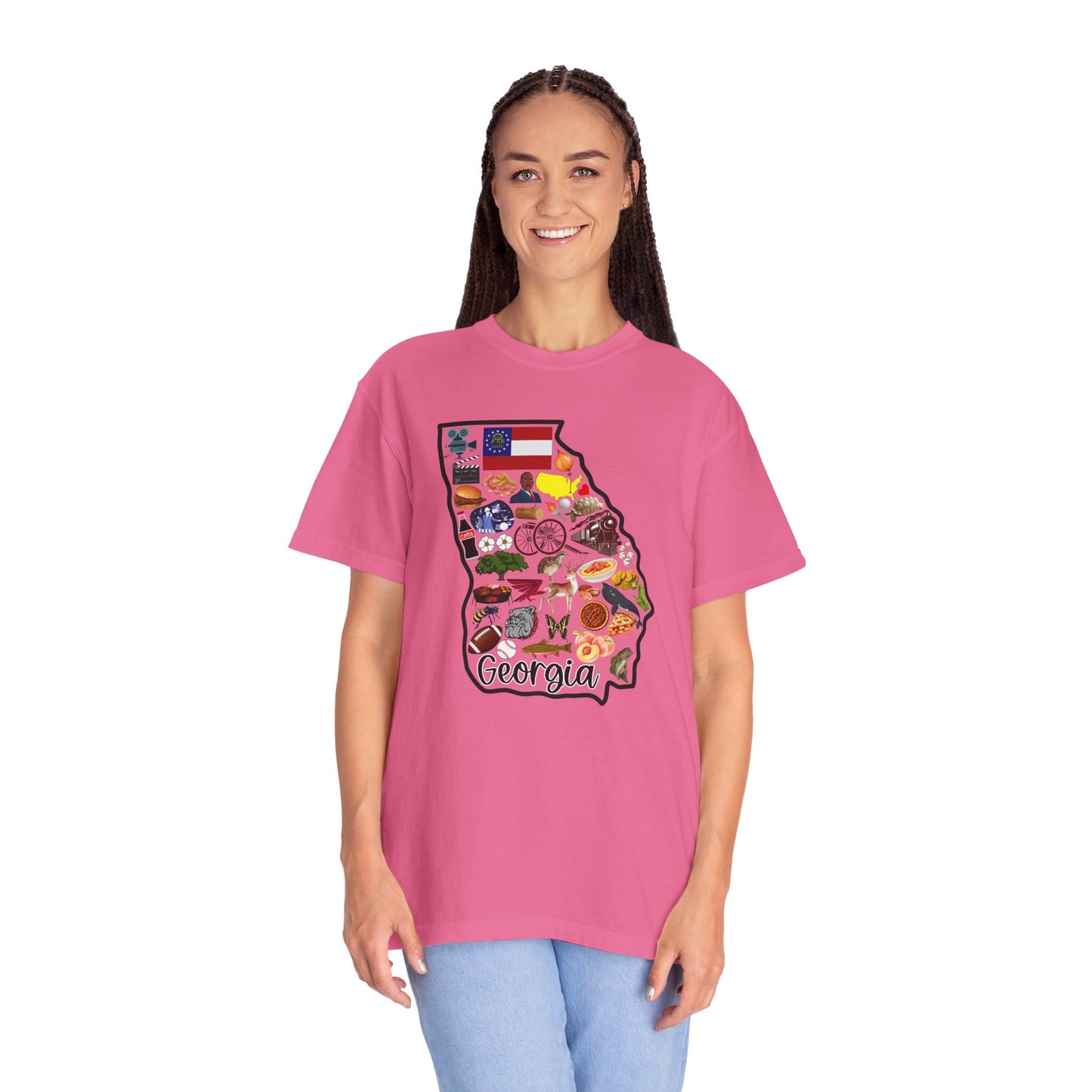 Beautiful State of Georgia - Comfort Colors Shirt