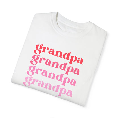 Grandpa (Pink) - Comfort Colors Shirt