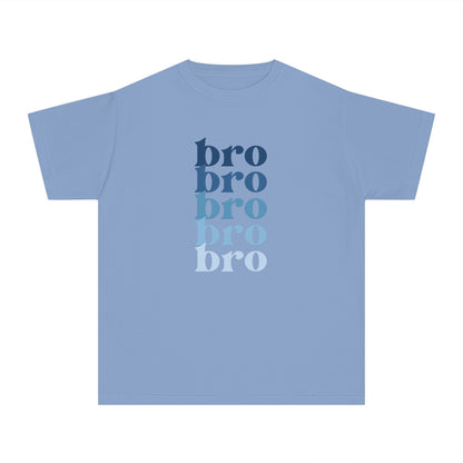 Bro - Blue - (Youth) Comfort Colors Shirt