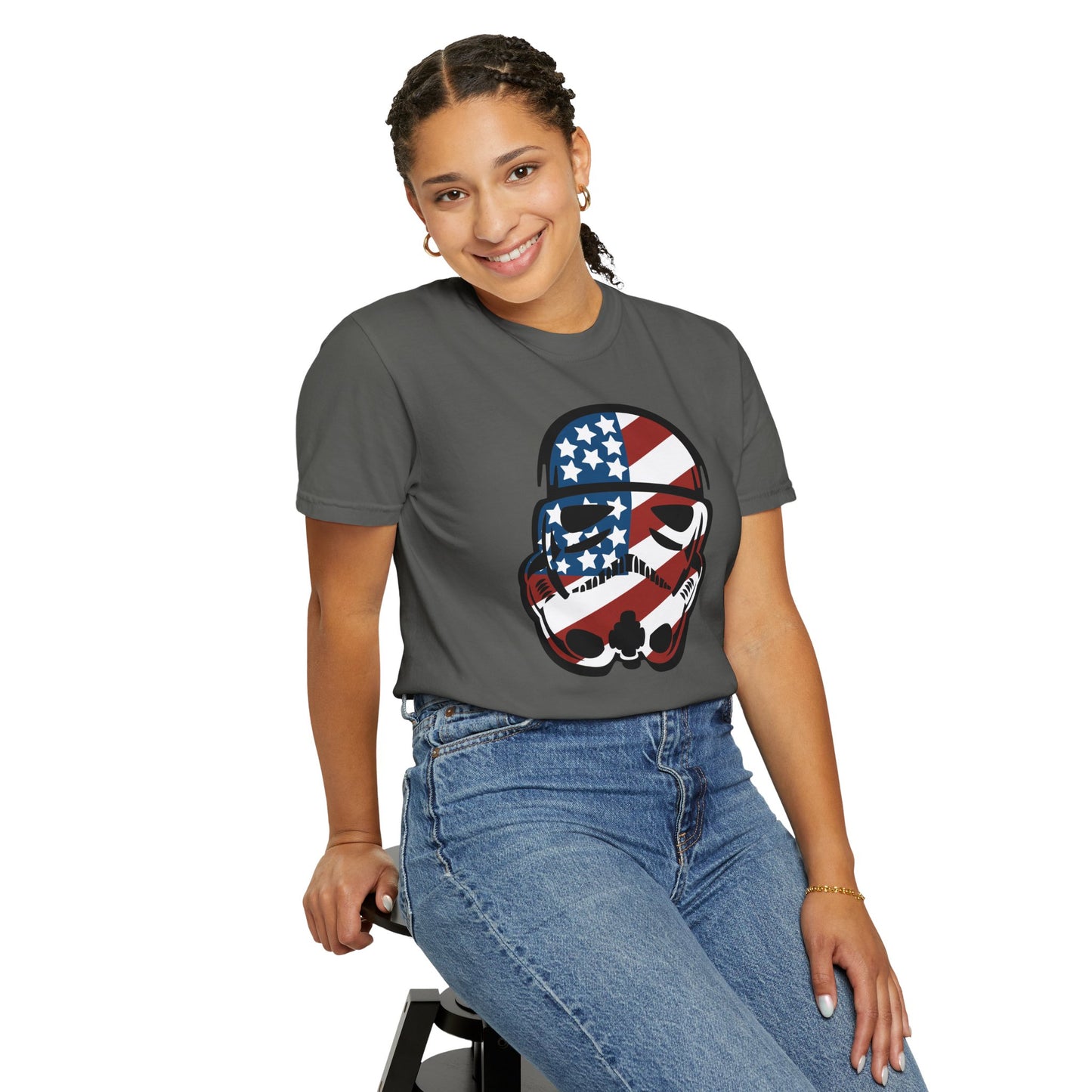 Patriotic Storm Trooper - Comfort Colors Shirt