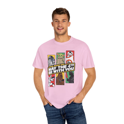 Star Wars Day Pop Art Collage - Comfort Colors Shirt